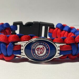 Washington Nationals MLB Paracord Bracelet NEW